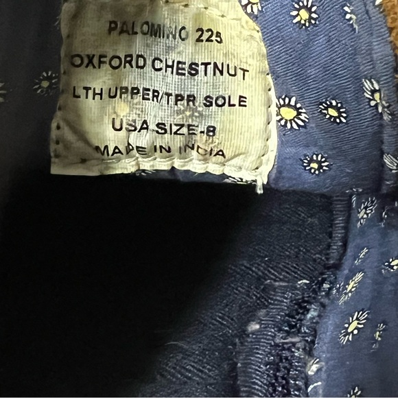 Men’s Crevo Lace Up Palomino Oxfords Chestnut Size 8 - Picture 8 of 9